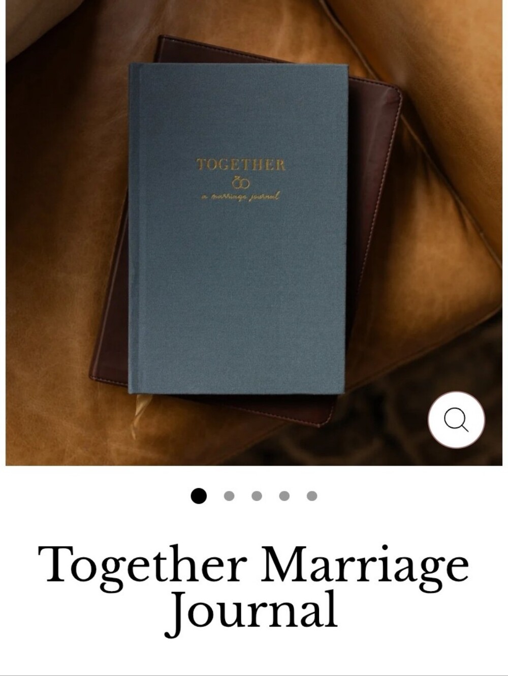 The Daily Grace Together Marriage Journal
